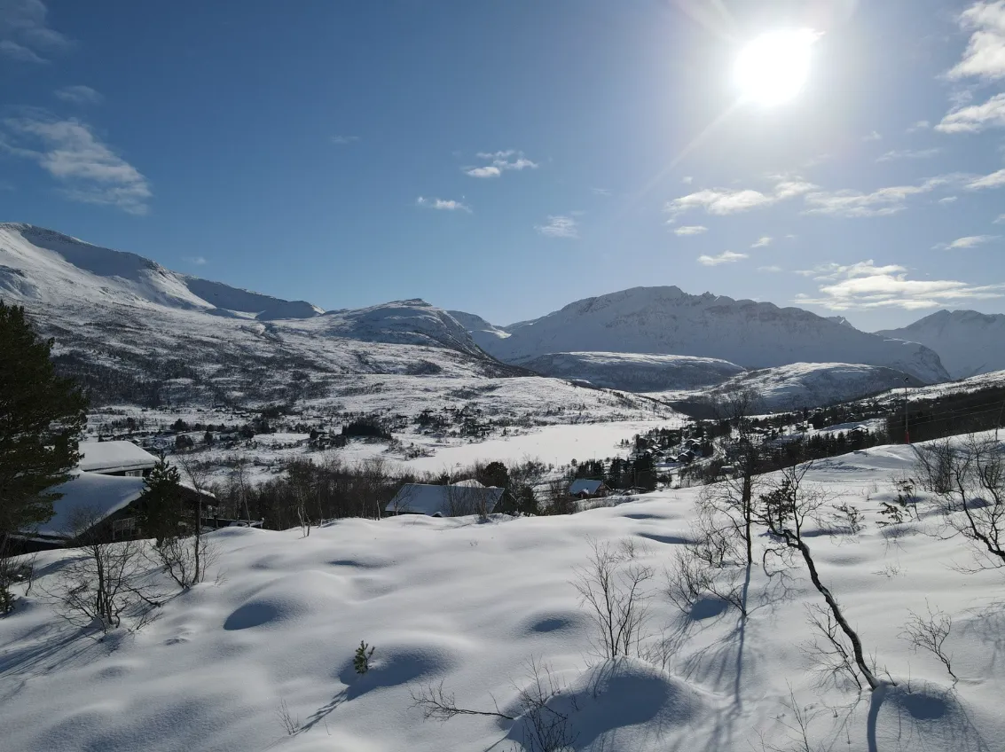 Fjellsætra Alpin Lodge: Flott hytte med god beliggenhet, panoramautsikt og ski-in/ski-out!